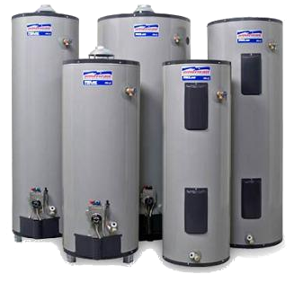 collection of high-efficiency water heaters in Santa Cruz